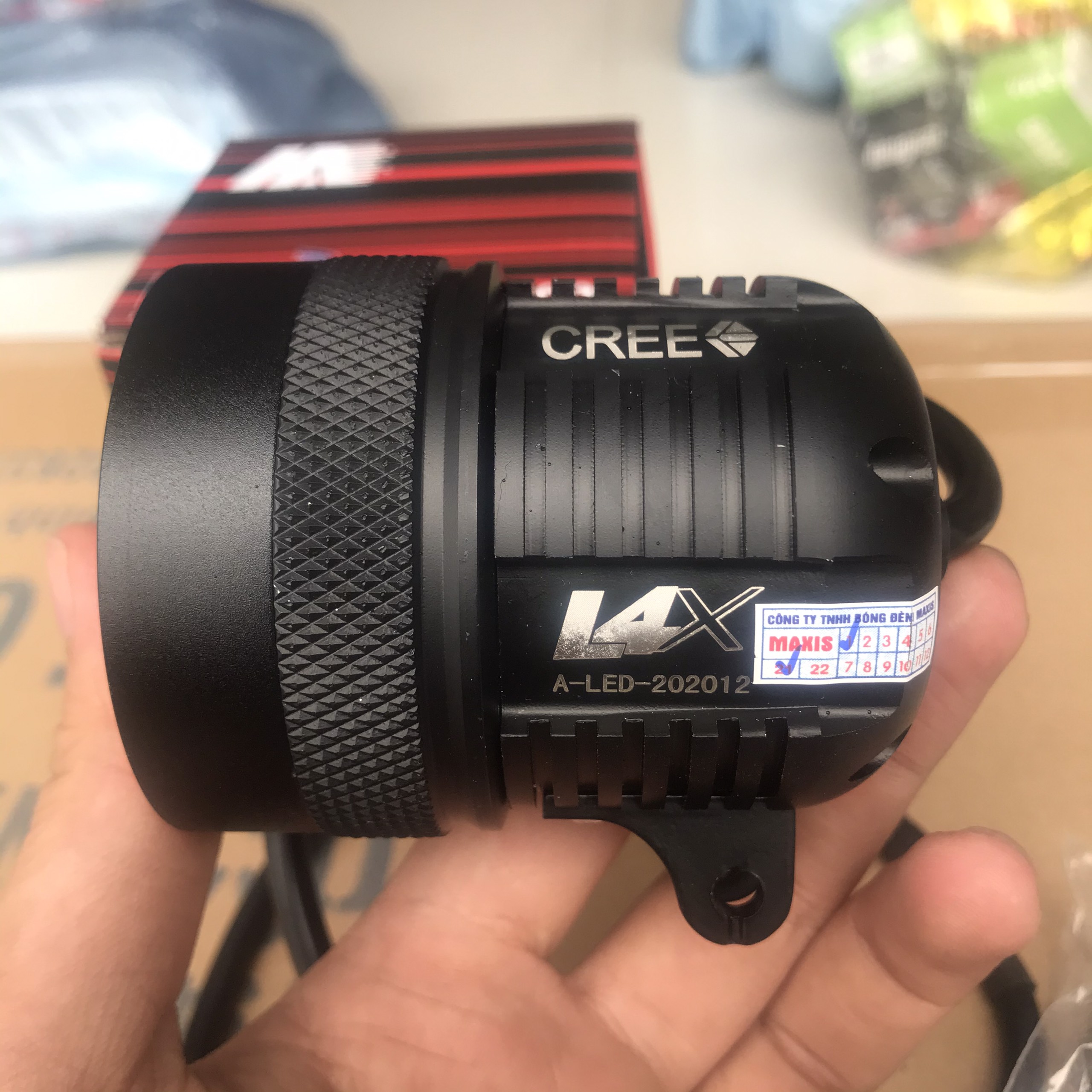 Đèn trợ sáng L4X CREE Siêu sáng, chính hãng