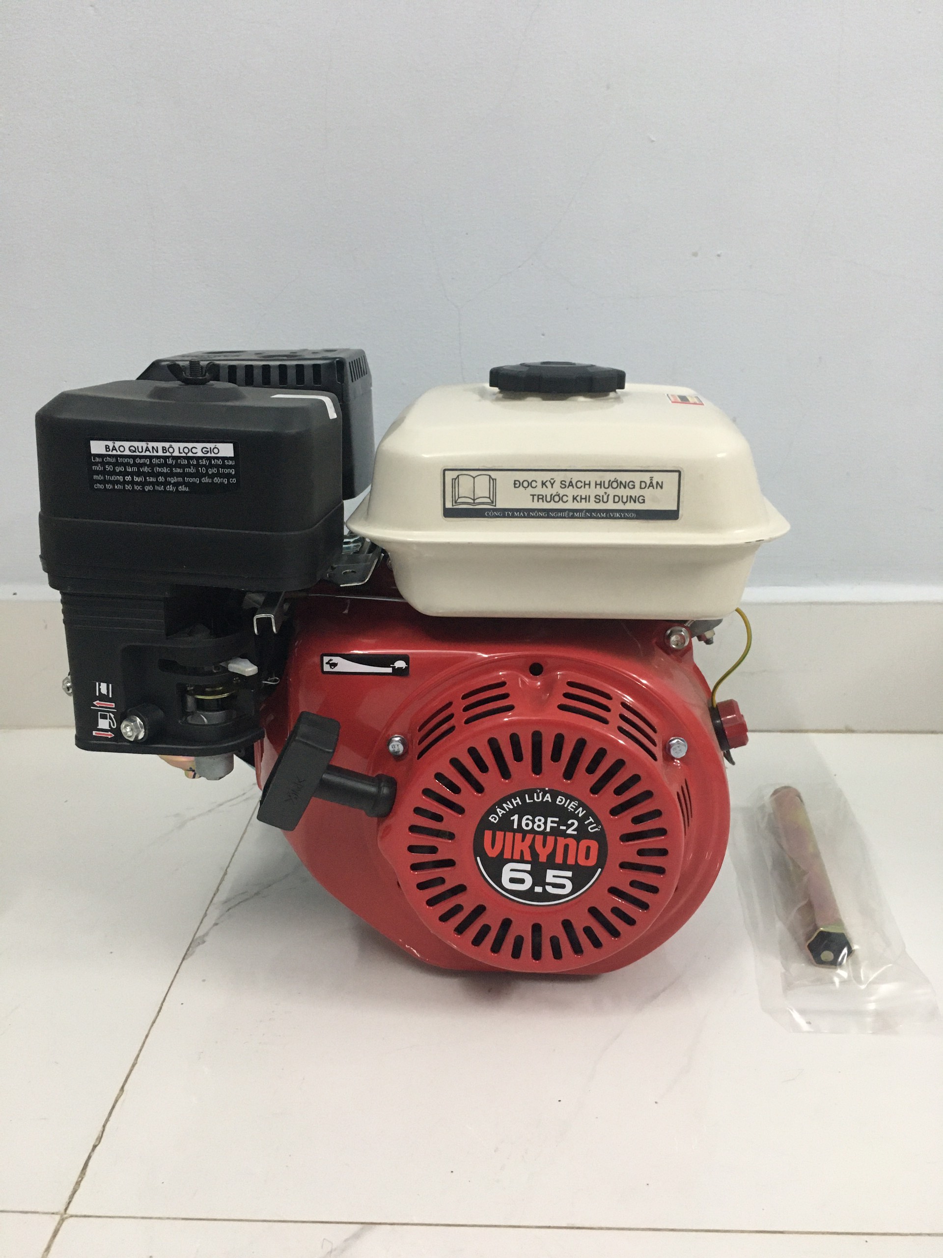 Động Cơ nổ máy xăng vikyno 168F2 6.5HP