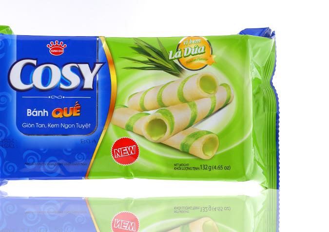 Combo 5 gói bánh Quế Cosy 132G (Trộn Vị)