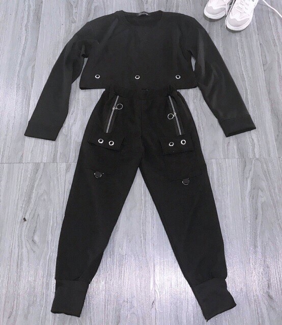 [Hình Thật] Áo Croptop Ôzê sườn Thắt Dây Hit Hot e3
