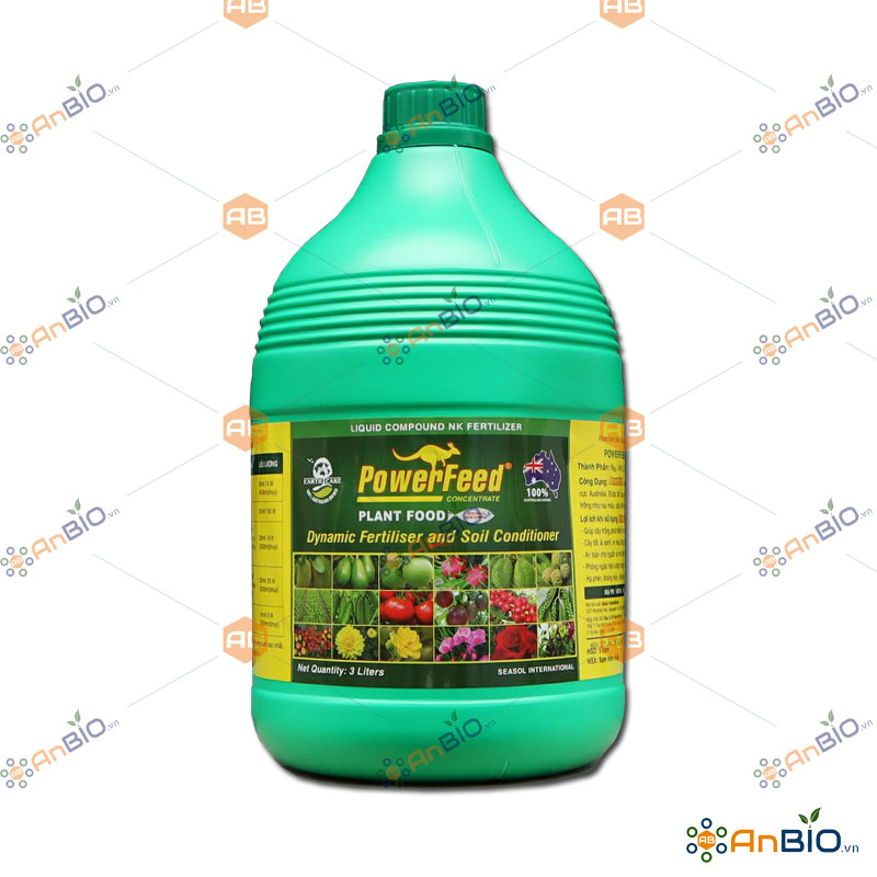 [HCM]PHÂN CÁ HỮU CƠ PowerFeed Can 3 Lít MẬP MẦM – TO HOA – DÀY CÁNH - C3.1026