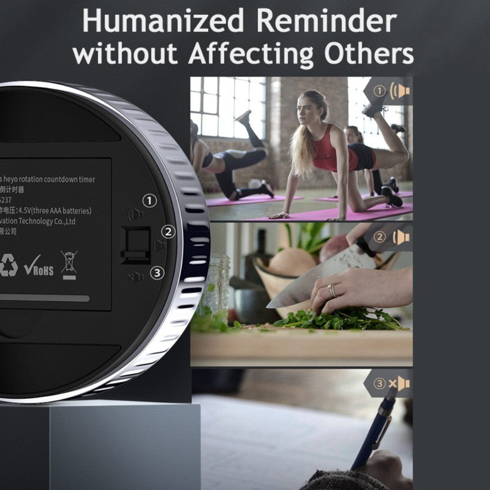 Baseus countdown timer pro-sound alert-magnetic base easy to use in any position
