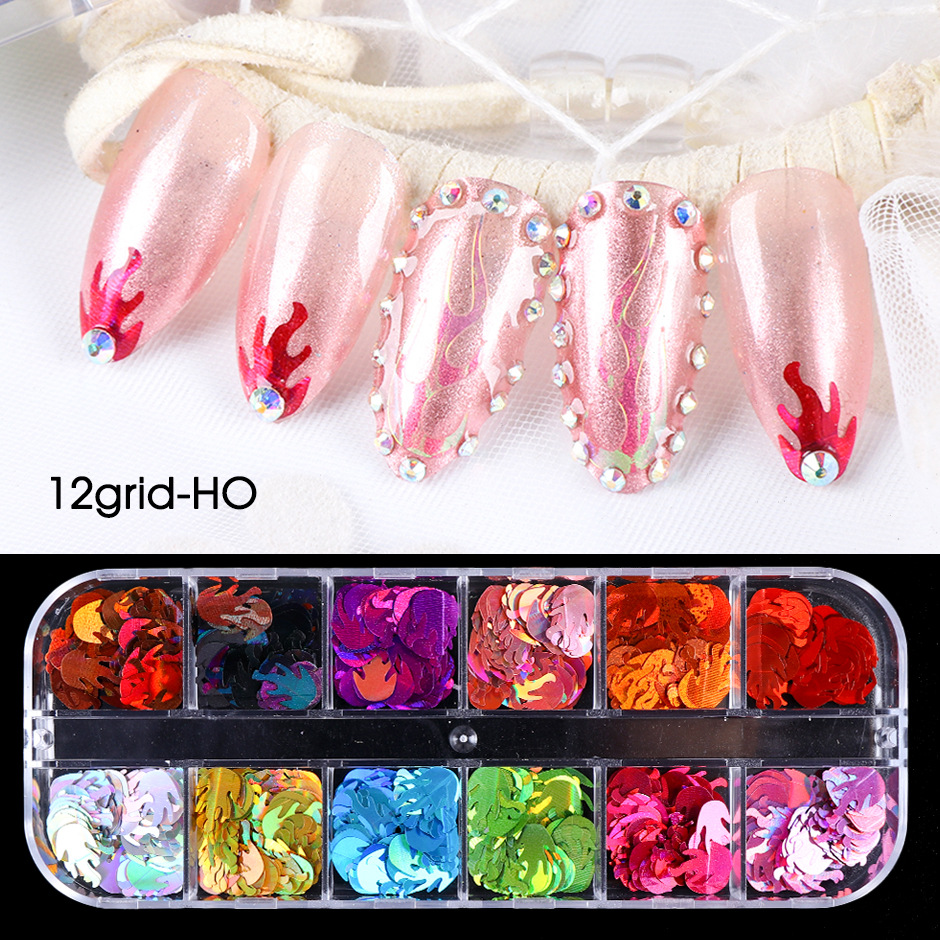 [HCM]Khay lửa hologarm 12 màu đắp ẩn