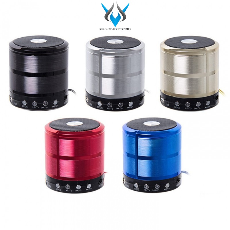 Loa bluetooth wster ws-887 hỗ trợ usb/thẻ nhớ/fm/aux - phụ kiện 1986
