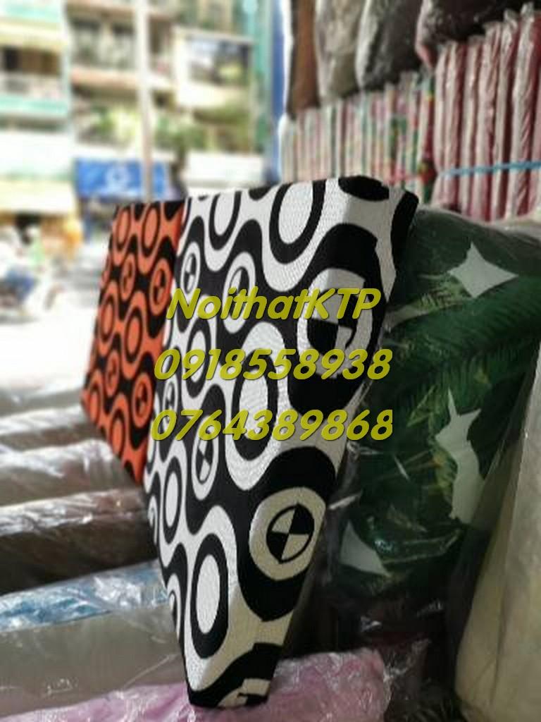 Nệm ngồi NoithatKTP cao cấp dày 5cm hoa văn