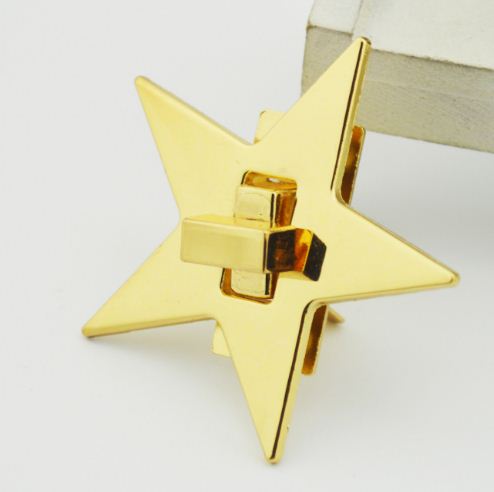 Khóa ngôi sao 5.5cm làm túi xách handmade