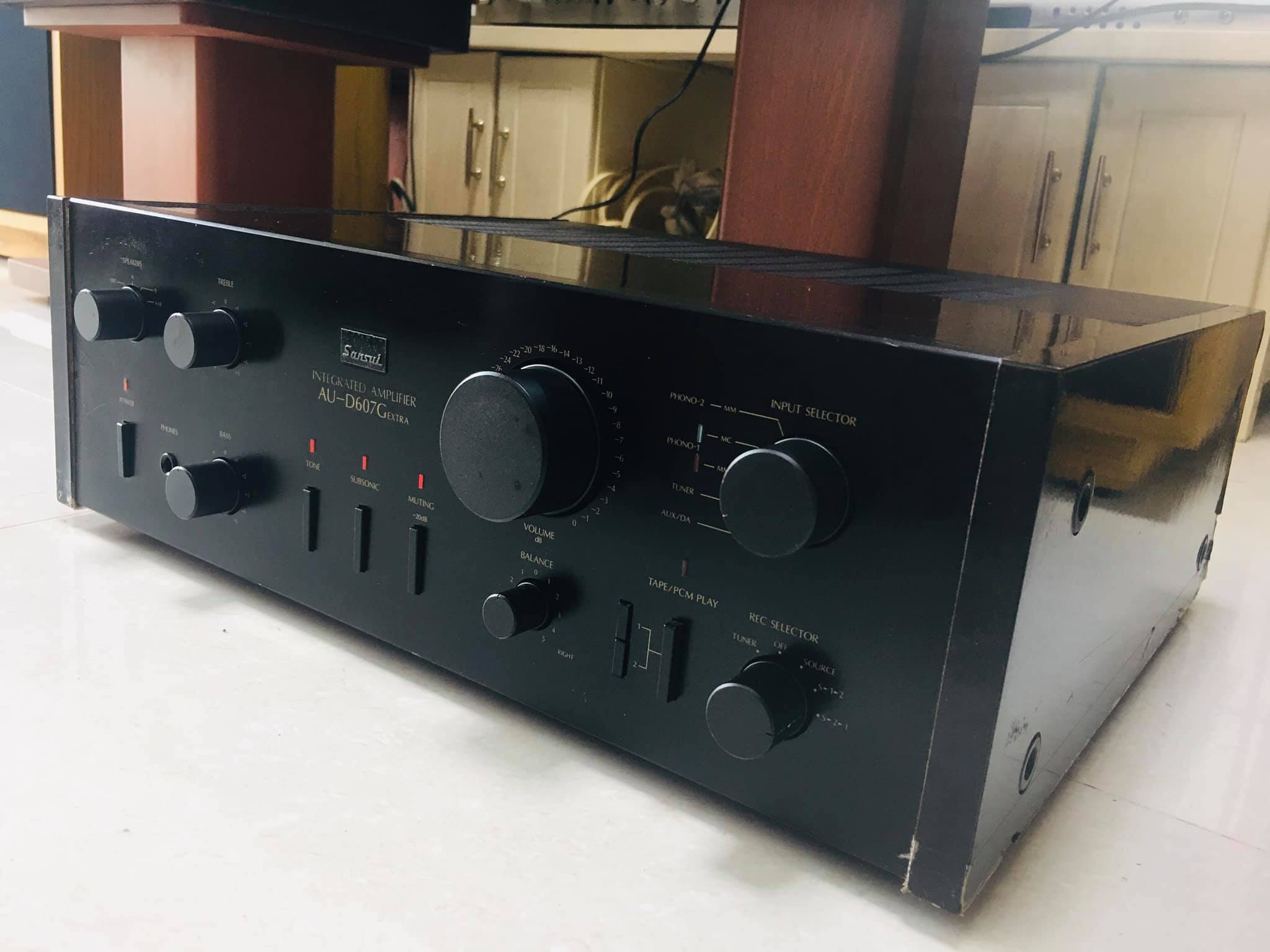 Amply Sansui AU D607G Extra