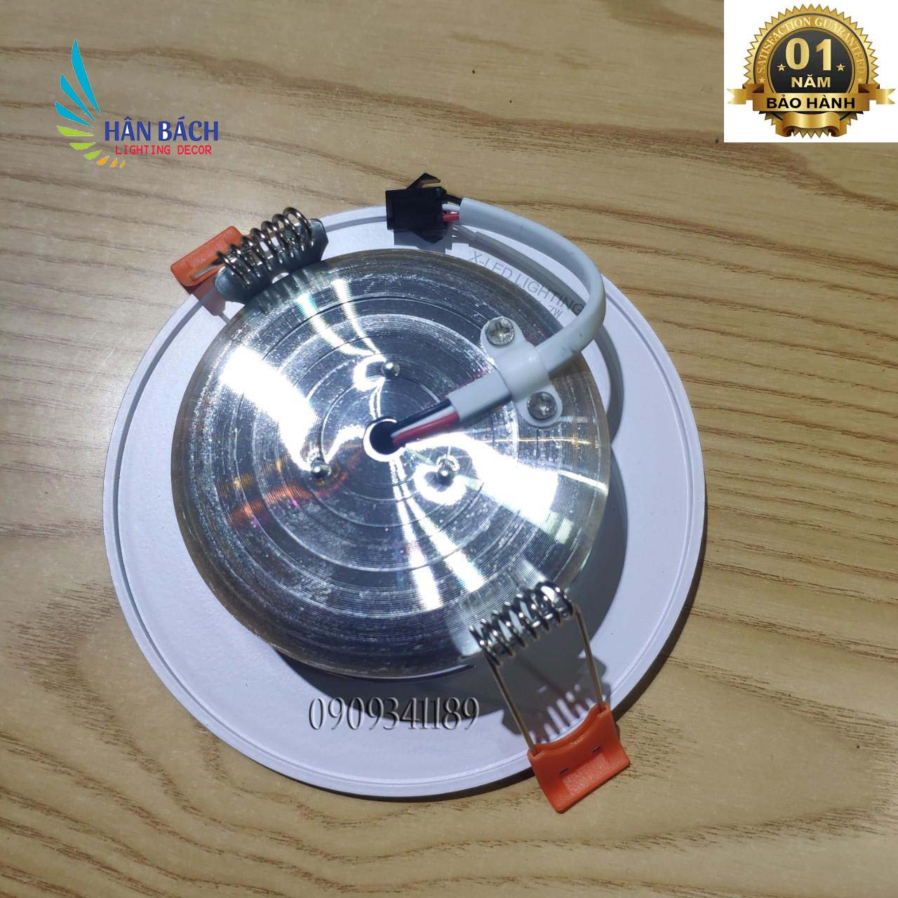 [HCM]Combo 10 Đèn led Âm Trần 7w đế tản nhiệt phi 90 3 màu 3 chế độ