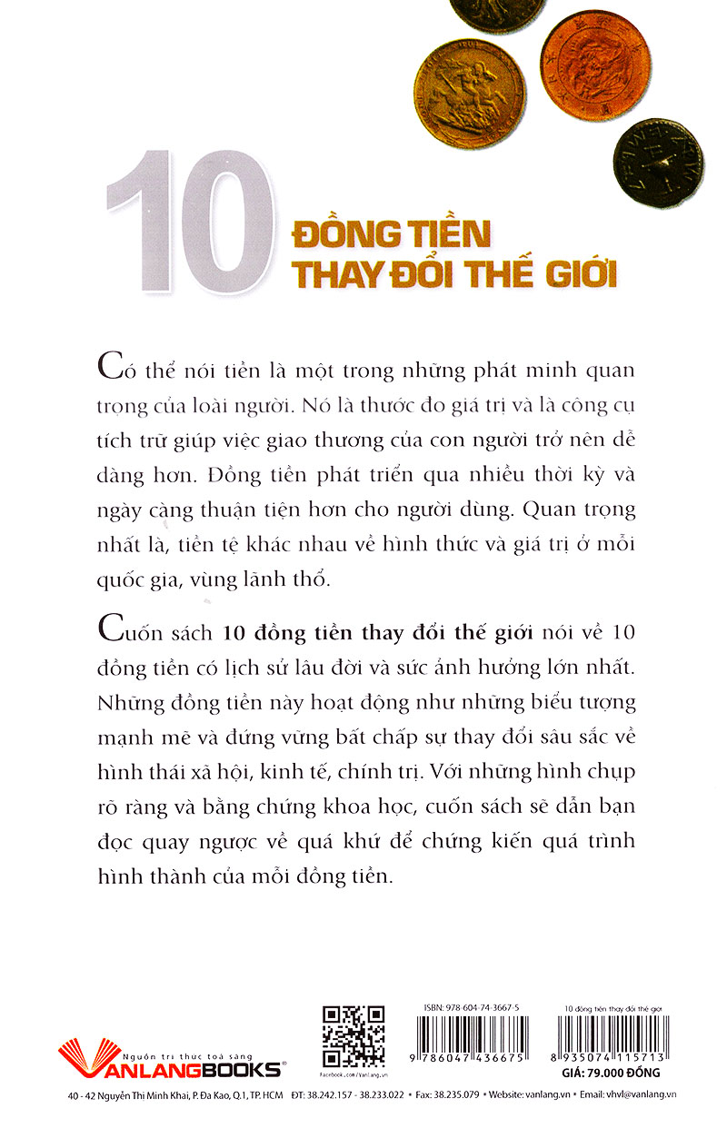 Sách 10 Đồng Tiền Thay Đổi Thế Giới