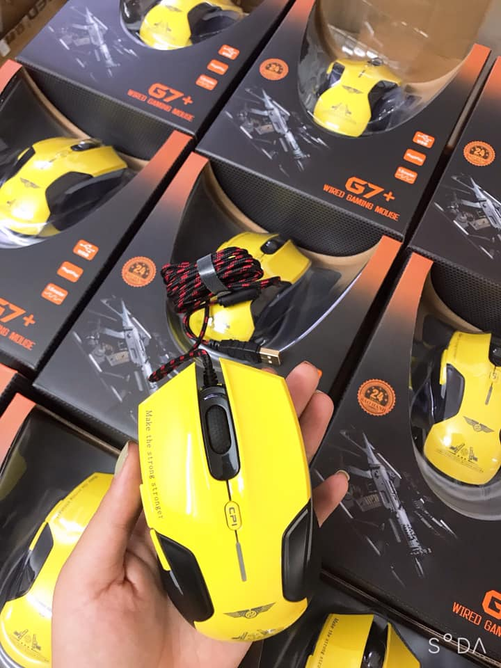 Chuột Dây Quang Gaming NEWMEN G7 Plus Cao cấp