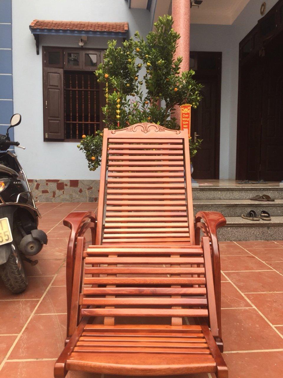 ghế lười gỗ lim