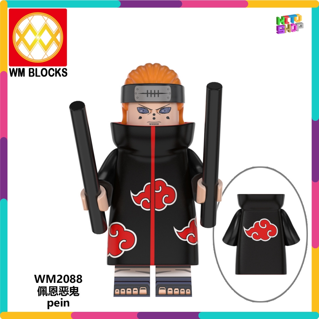 Đồ Chơi Xếp Hình Minifigures Mô Hình Nhân Vật Naruto Nhiều Mẫu WM6105