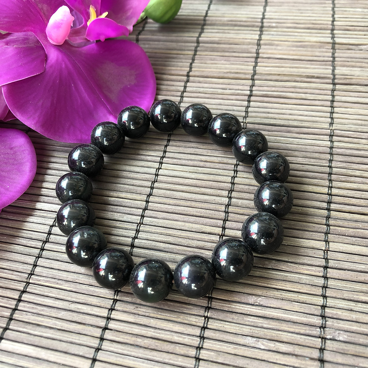 VÒNG TAY ĐÁ OBSIDIAN - HOS02