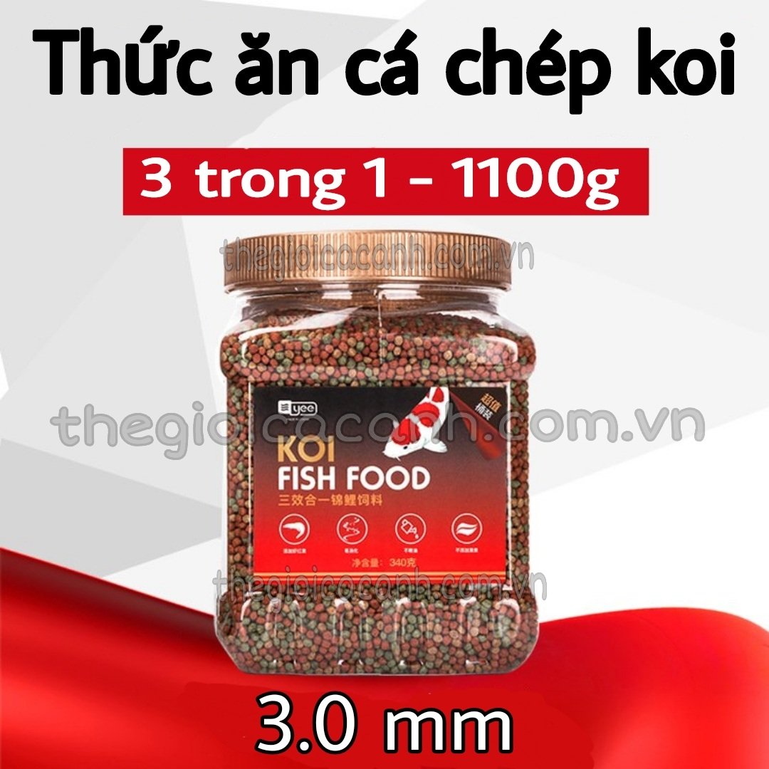 THỨC ĂN CHO CÁ CHÉP KOI YEE HỦ 340GR | 950GR | 1100GR