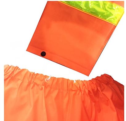 ÁO MƯA BỘ PHẢN QUANG MÀU CAM STORMBUSTER SIZE S