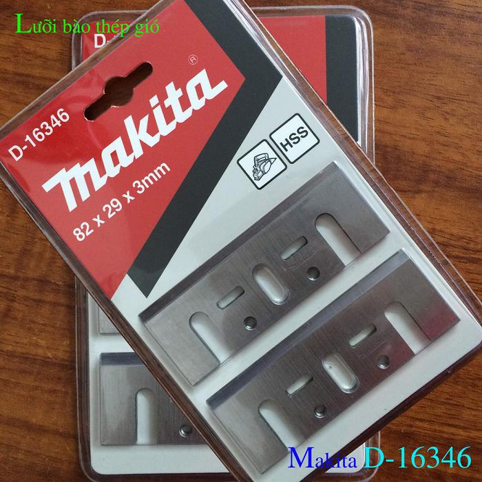 Bộ lưỡi bào 82mm hss makita d-16346
