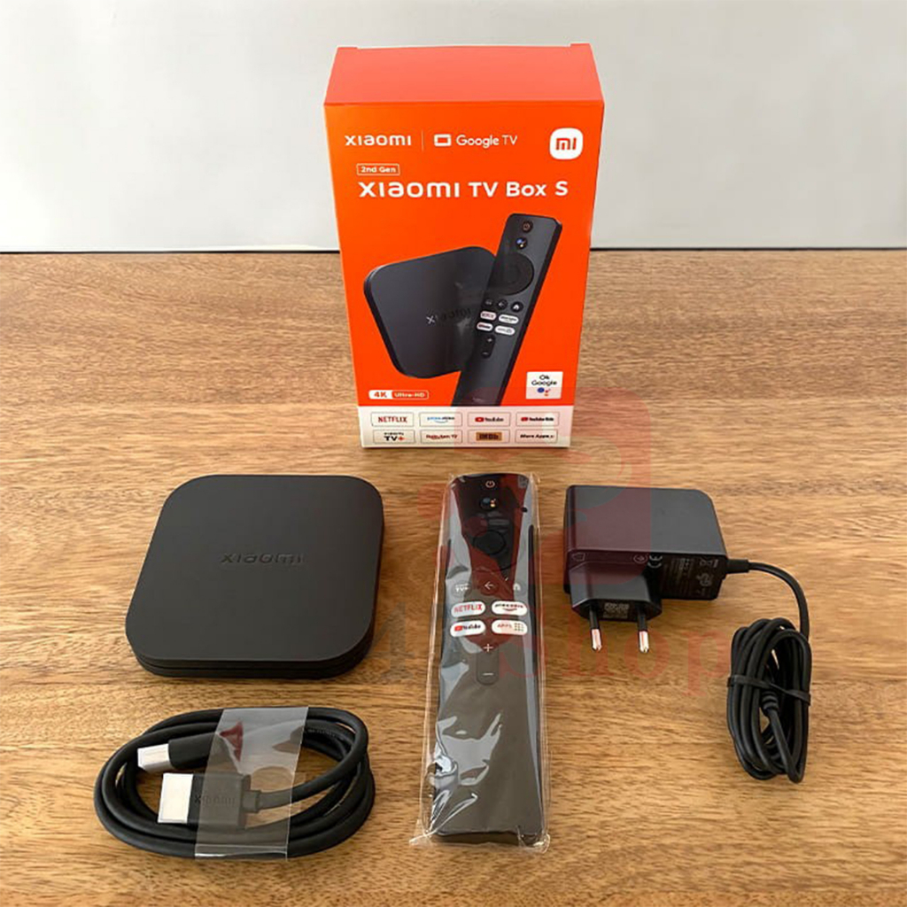 [Bản quốc tế] Android Tivi Box Xiaomi Mibox S 4K (Android 8.1) - Android TV Mi Box S 4k MDZ-28-AA ( google TV)