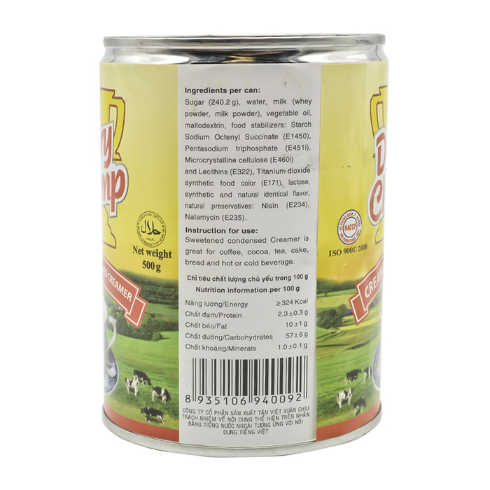 Sữa đặc Dairy Champ lon 500g