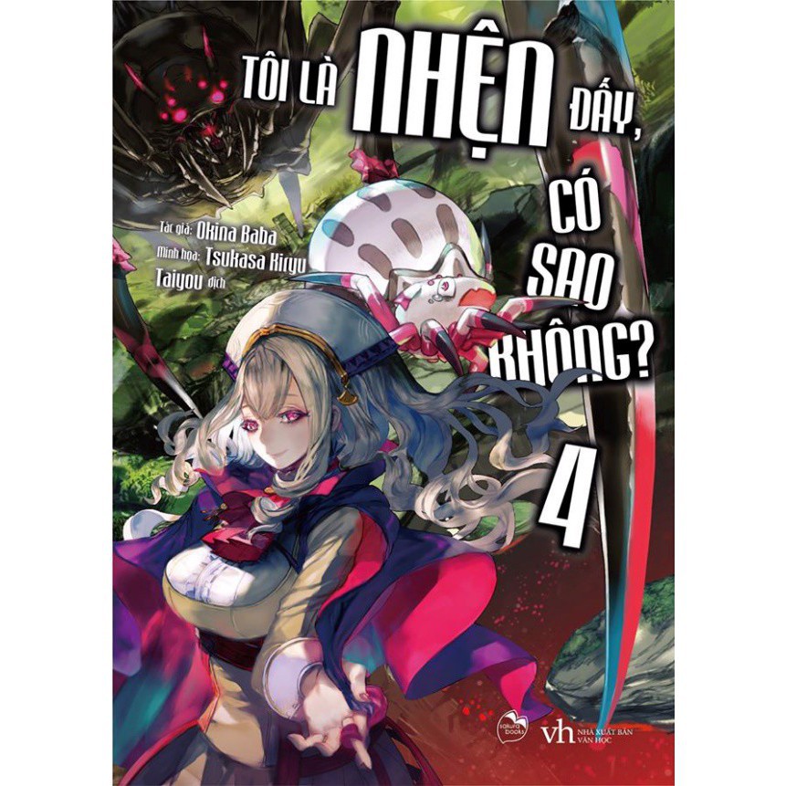 Sách - tôi là nhện đấy có sao không? tập 4