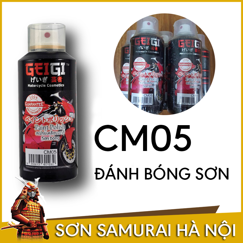 Chai Geigi CM05 Đánh bóng và làm mờ vết xước