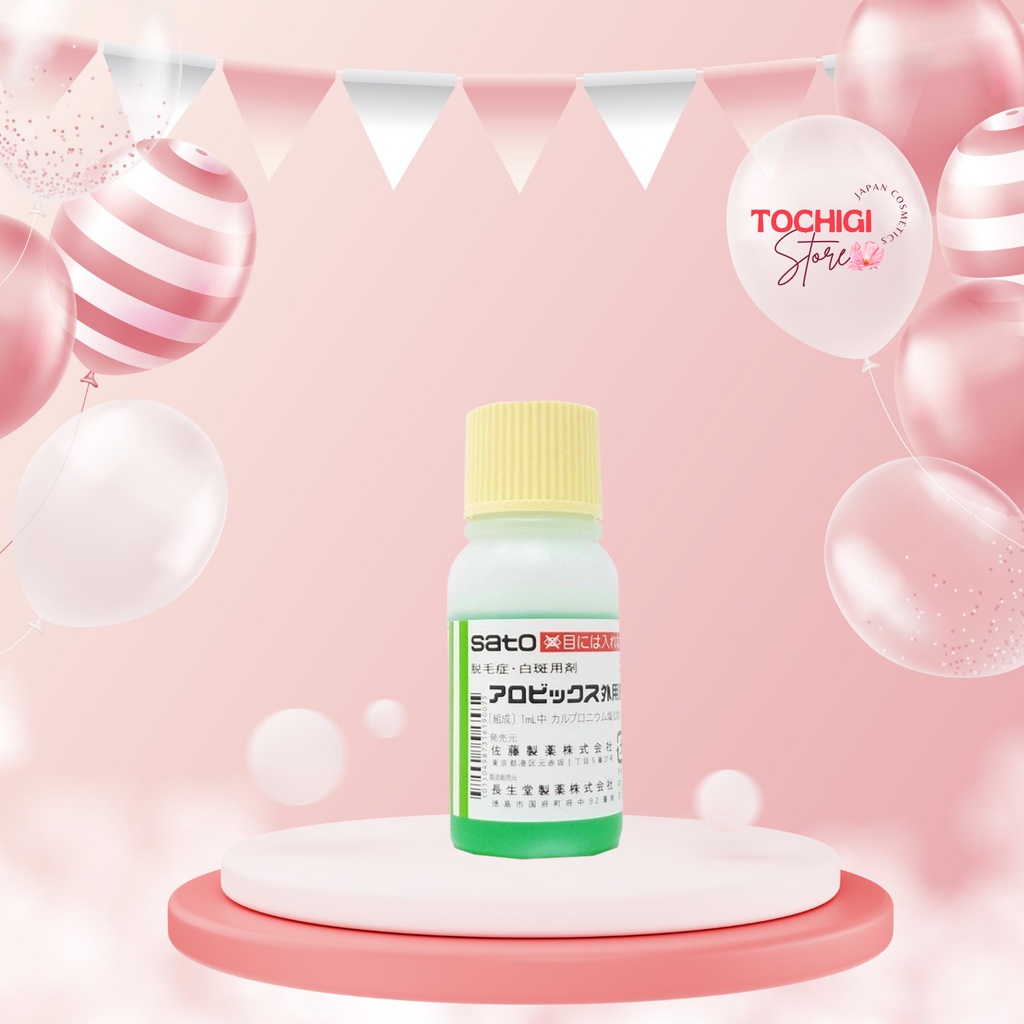 Tinh chất thảo dược kích thích mọc tóc Sato Arovics Nhật Bản 30ml