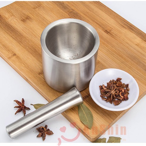 Bộ cối chầy inox 304 chống nấm mốc vệ sinh, an toàn