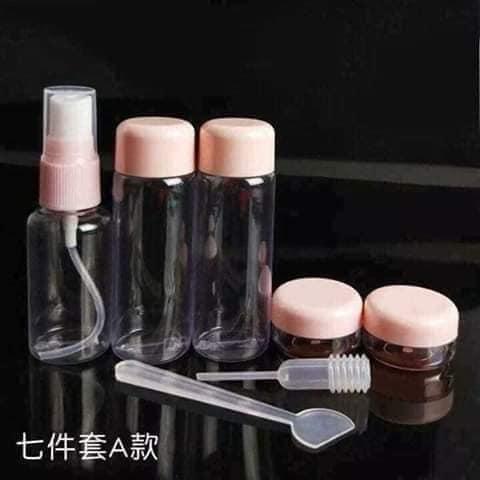 Bộ chiết mỹ phẩm Hàn Quốc 7 chi tiết