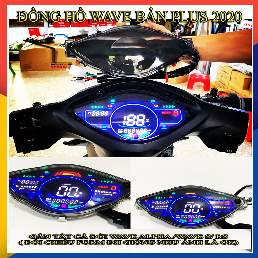ĐỒNG HỒ ĐIỆN TỬ WAVE BẢN PLUS 2020 SIÊU ĐẸP