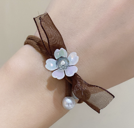 Dây buộc tóc thắt nơ dễ thương