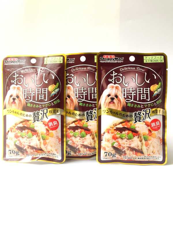 Súp Thưởng Cho Chó Từ Nhật Bản Cá Ngừ, Cá Thu Và Rau Củ 70G, bổ sung nguồn dinh dưỡng tự nhiên cho chó – Xudapet - SP000640