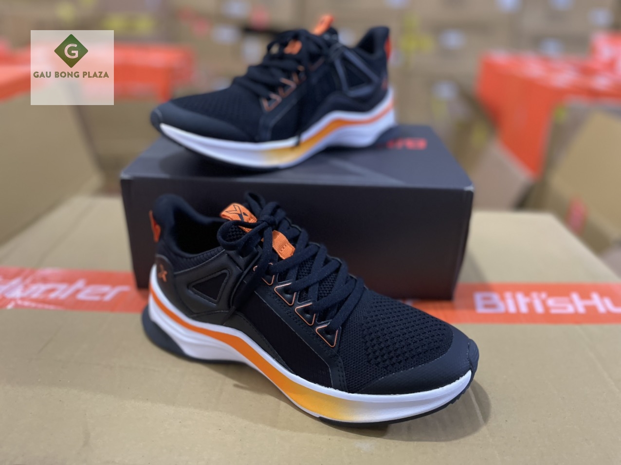 Giày Sneaker Bitis Hunter X Festive Spice Pumpkin DSMH03500DEN
