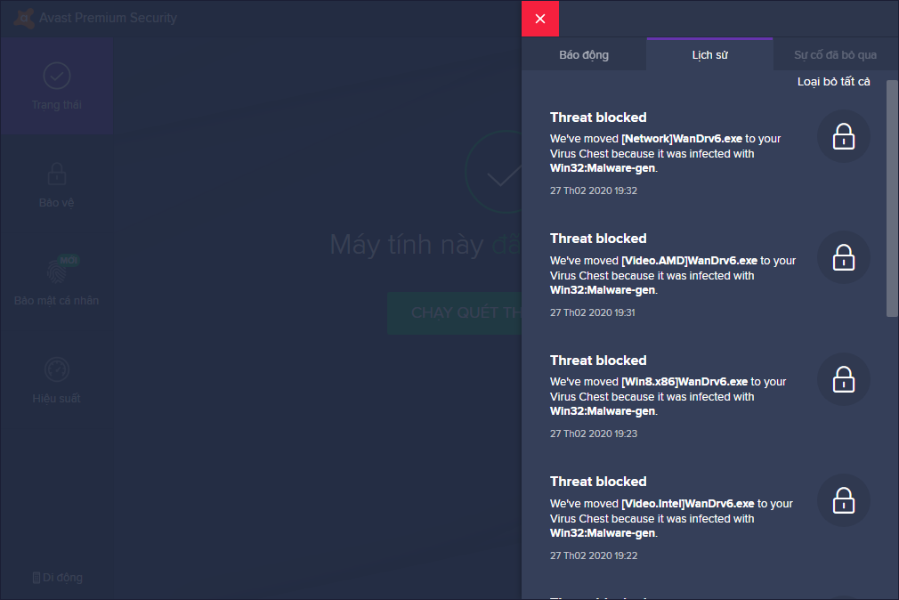 Antivirus Avast Premium Secutiry