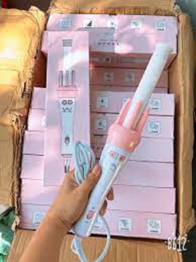 Máy Uốn Tóc Xoăn Xoay Tự Động 360 VIVID & VOGUE