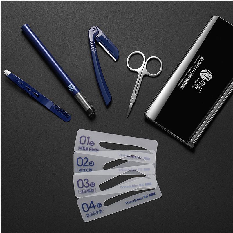 Smart1688 - Bộ tạo hình chân mày cho nam phong cách Hàn Quốc Blueman Korea