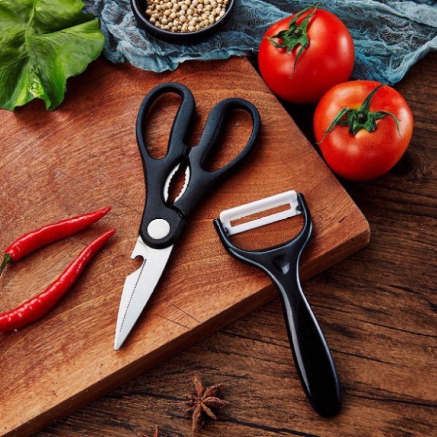 Bộ Dao Nhật Bao Gồm 6 Món Cao Cấp