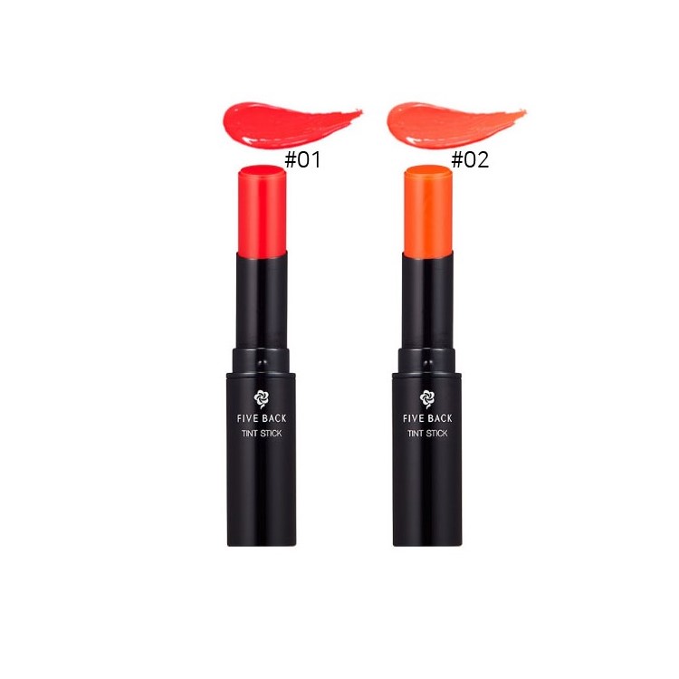 {Tặng kem nền BB Hàn QUốc 10ml }  Son lì dưỡng môi mềm mịn Hàn Quốc Five Back Tint Stick 4.5g
