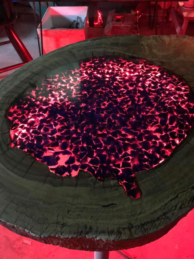 sỏi thủy tinh red