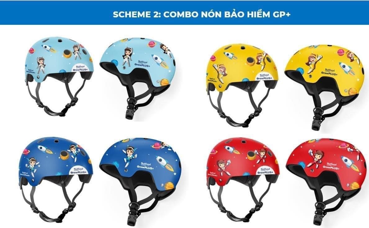 Nón bảo hiêm cho bé growplus