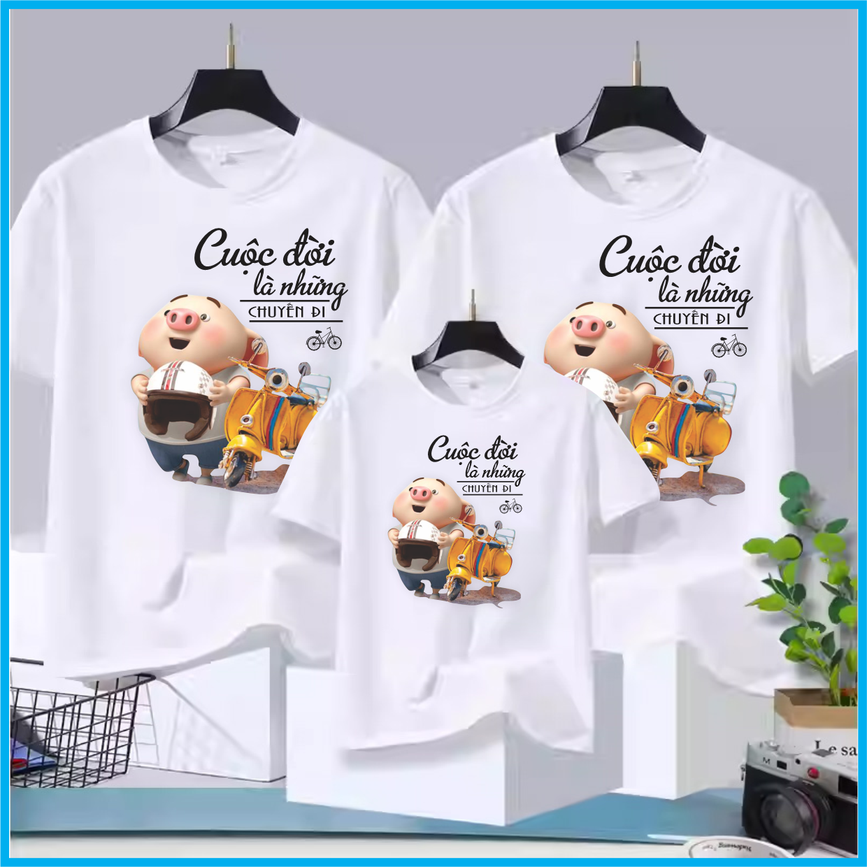 Áo thun - Cuộc đời là những chuyến đi
