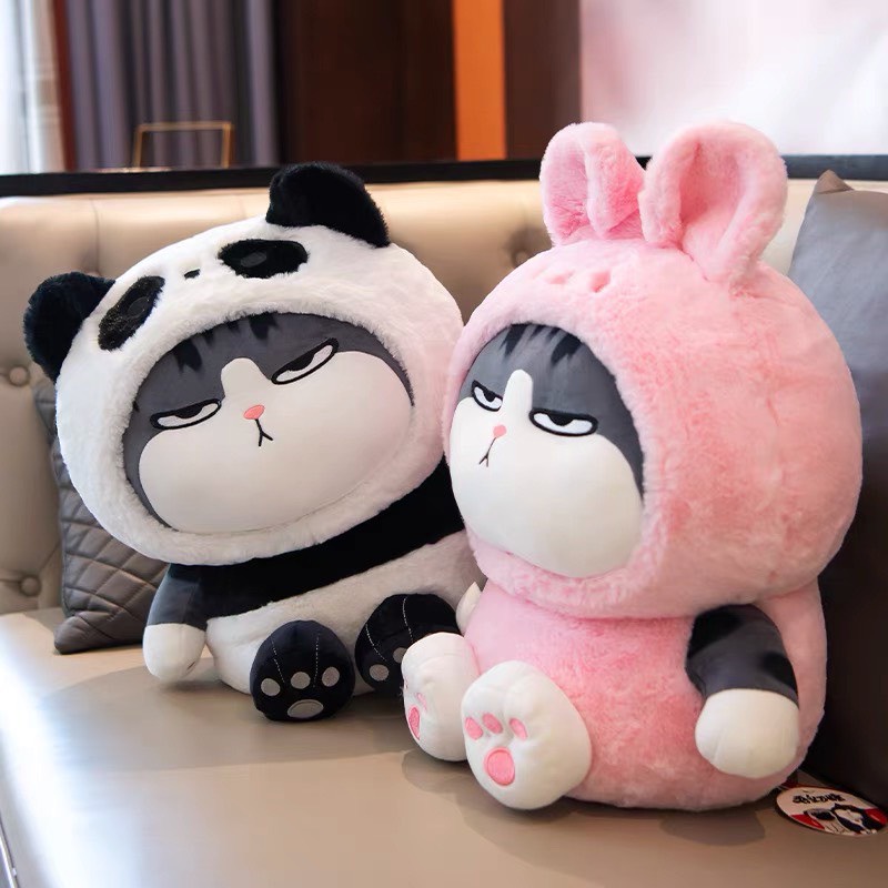Gấu bông mèo hoàng thượng cosplay