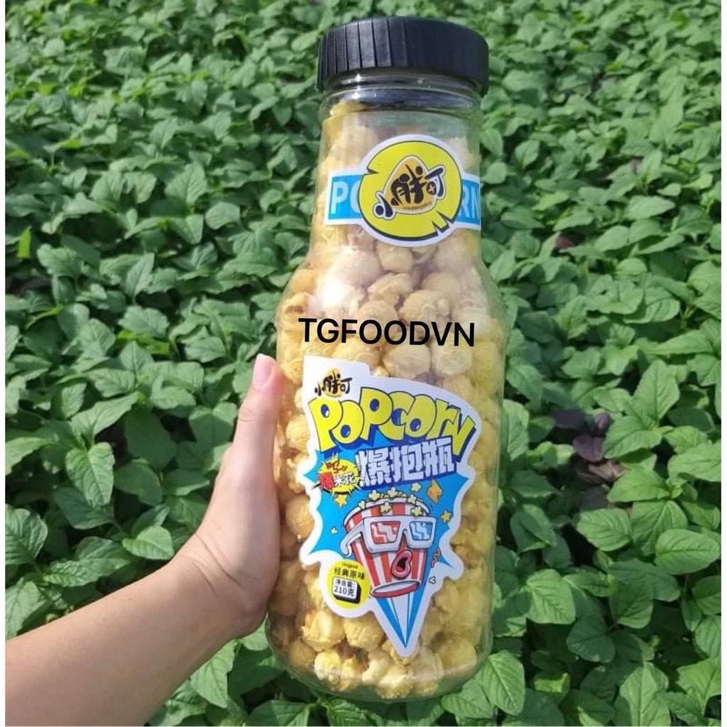Bỏng Ngô Bắp Rang Bơ Chai 210g Thơm Ngon