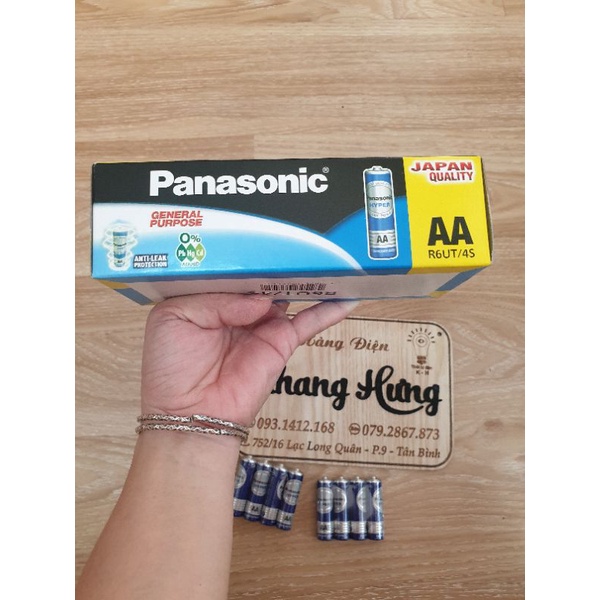 Pin 2A Panasonic R6UT / 4S Xanh