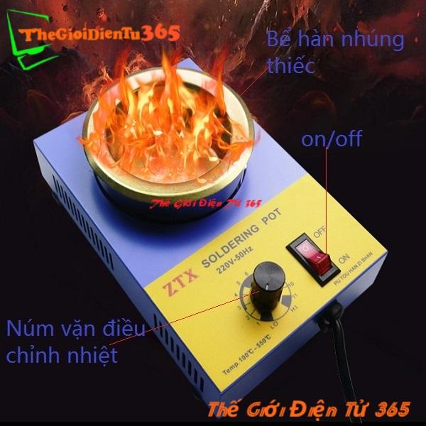 Lò Nung Thiếc Không Chì