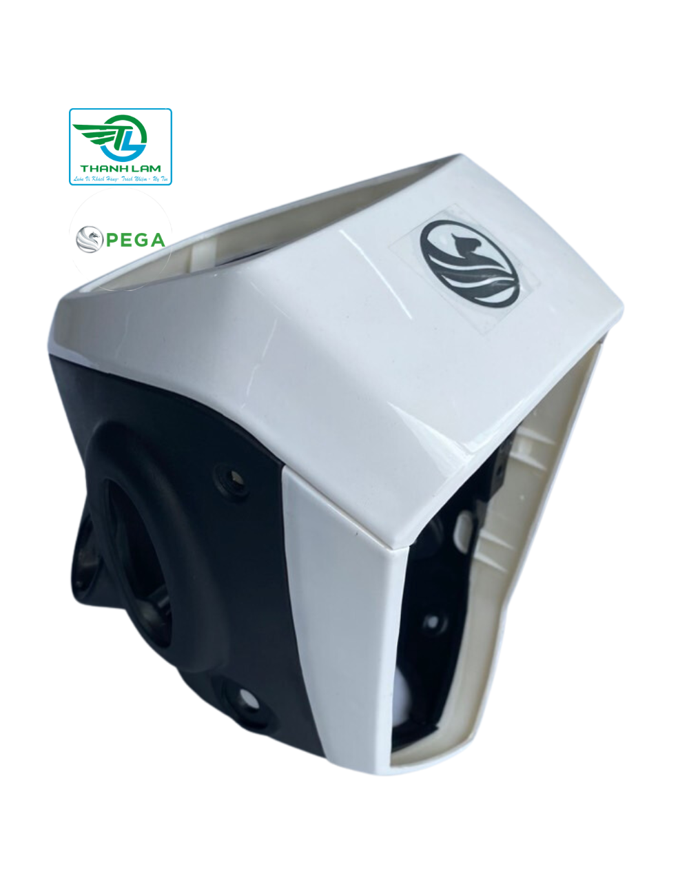Original No logo plastic box cap a Pega electric bicycle Head Light