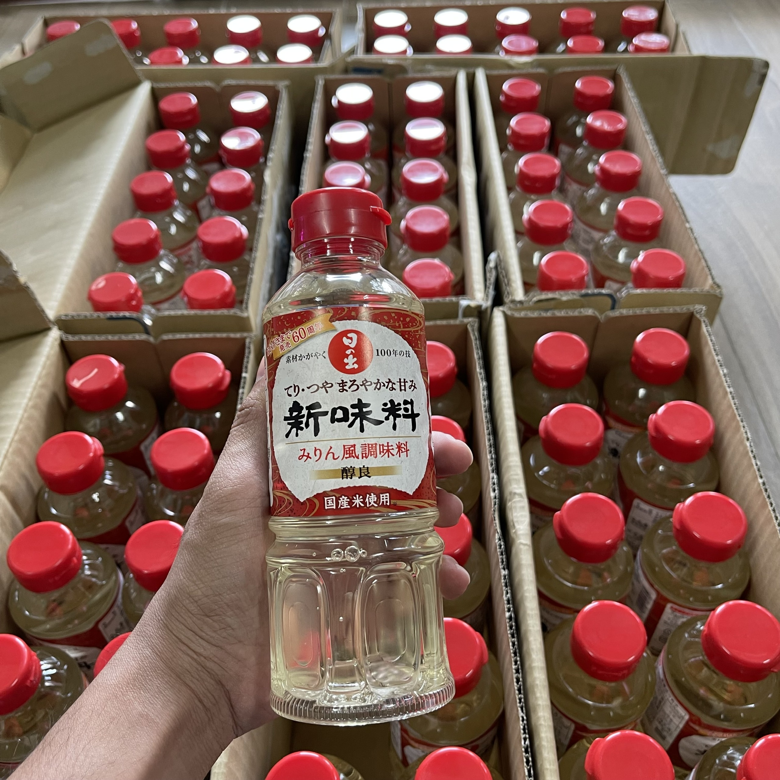 Sốt Mirin Ướp Vị Ngọt Tự Nhiên Hinode 500ML