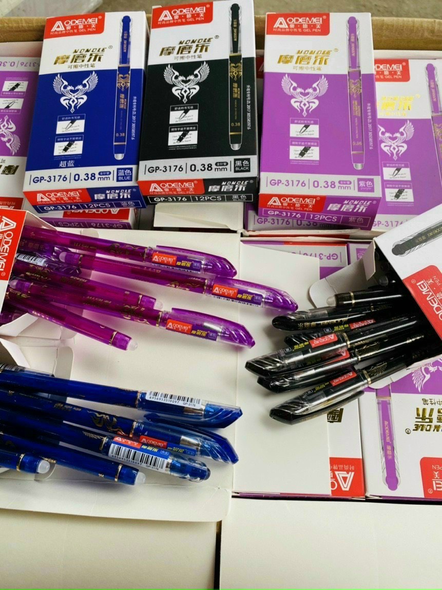 Hộp 12 cây bút gel xóa được odemei 3176