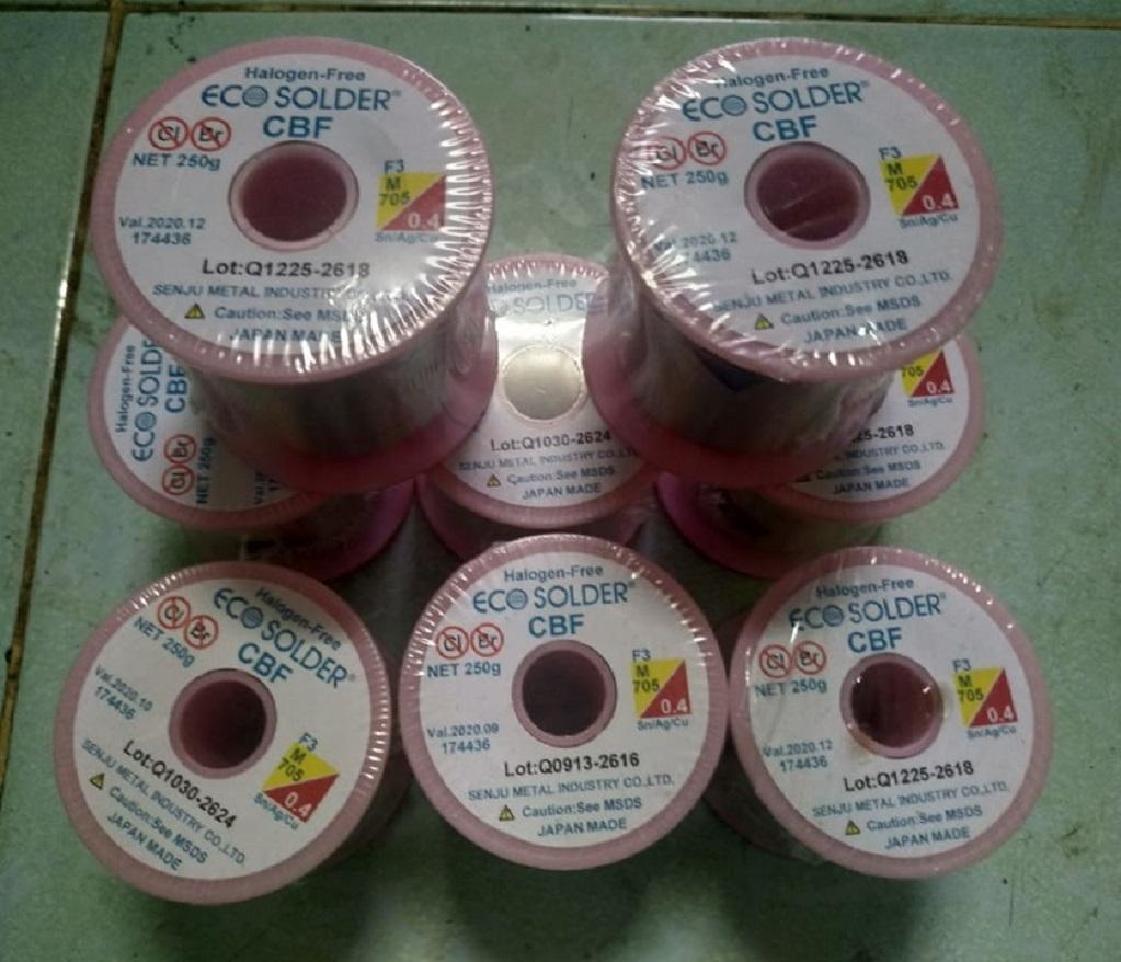 Thiếc Hàn Không Chì Chất Lượng Nhật Bản [ Thiếc hàn bán lẻ theo mỗi 5 mét | Tặng thêm 5 mét khi mua từ 25 mét trở nên ]