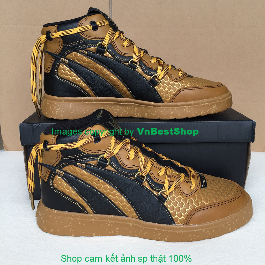 Giày Thể Thao Nam - Nữ Bitis Street x Gold DSMH05500NAU/DSWH05500NAU (Nâu)