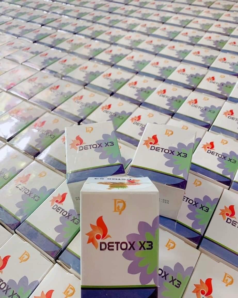 Giảm cân Detox x3 Thải Độc Giảm mỡ bụng