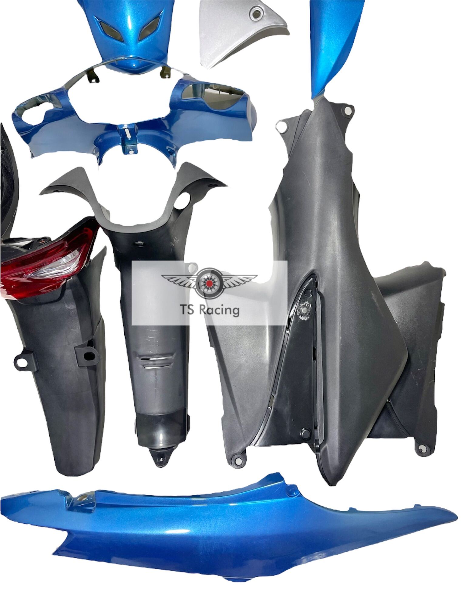 Dàn áo wave a xanh dương - tặng team 3 lớp